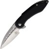 Begg Knives Mini Glimpse Linerlock Folding Knife D2 Steel Black G10