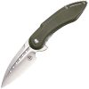 BG006_add_02.jpg Begg Knives Mini Glimpse D2 Steel OD Green Folding Knife Linerlock