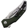 BG007_add_01.jpg Begg Knives Astio Framelock OD Green D2 Tanto Folding Knife
