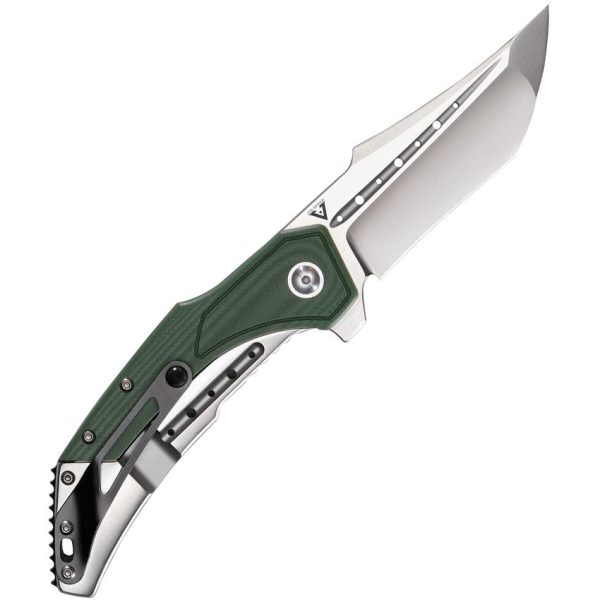 BG007_add_03.jpg Begg Knives Astio Framelock OD Green D2 Tanto Folding Knife