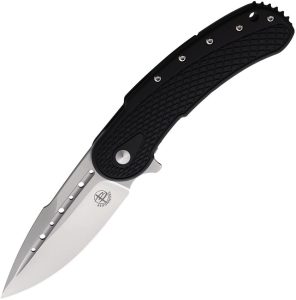 Begg Knives Bodega Framelock Black D2 Folding Knife