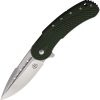 Begg Knives Bodega Framelock D2 Steel OD Green Folding Knife
