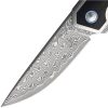 Begg Knives Diamici Damascus VG-10 Folding Knife Black G10