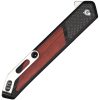 Begg Knives Kwaiken Linerlock Folding Knife D2 Steel Black Red