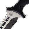 Begg Knives Bolo Fixed Blade 8" AUS-10A Sawback Black