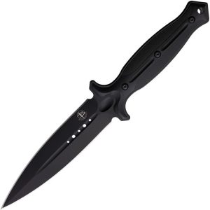 BG026.jpg Begg Knives Filoso Dagger Black 1095HC Steel Fixed Blade