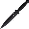 BG027.jpg Begg Knives Filoso Dagger Black 8" AUS-10A Fixed Blade