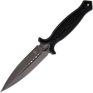 BG028.jpg Begg Knives Filoso Dagger Gray 6" 1095HC Steel Fixed Blade