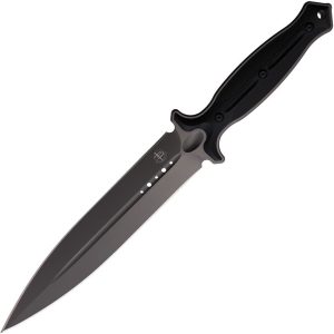 BG029.jpg Begg Knives Filoso Dagger 8" Gray Titanium Fixed Blade Knife