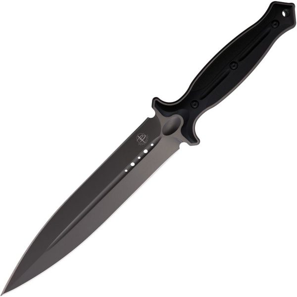 Begg Knives Filoso Dagger 8" Gray Titanium Fixed Blade Knife