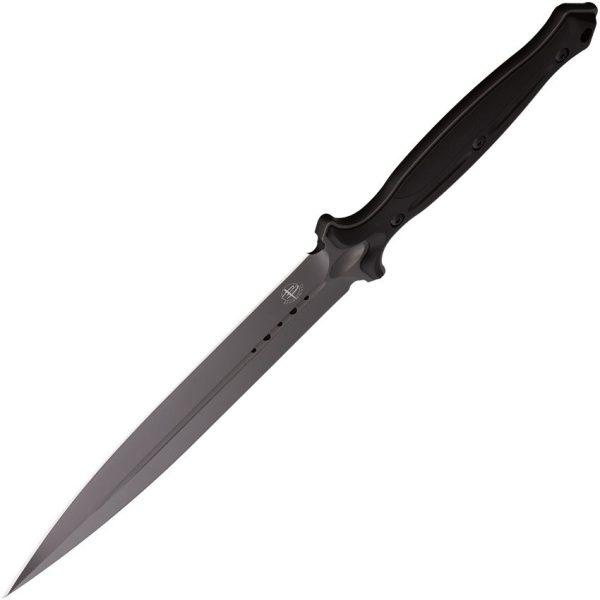 Begg Knives Filoso Dagger 8" Gray Titanium Fixed Blade Knife