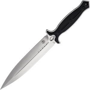 BG031.jpg Begg Knives Filoso Dagger Satin 8" AUS-10A Fixed Blade
