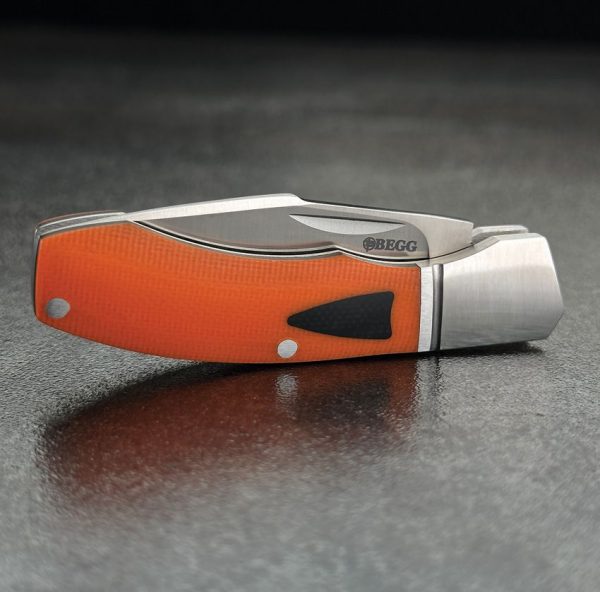 Begg Knives Mini Hunter Slip Joint Folding Knife 14C28N Stainless