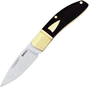 Begg Mini Hunter Slip Joint Folding Knife 14C28N Black G10