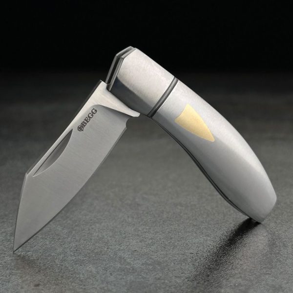 Begg Knives Sheepfoot Mini Slip Joint 14C28N Stainless