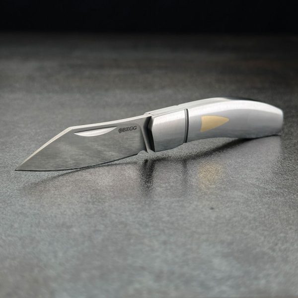 Begg Knives Sheepfoot Mini Slip Joint 14C28N Stainless