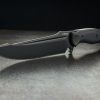 Begg Knives Alligator Fixed Blade 14C28N Black G10 6.38"
