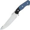 BG051.jpg Begg Knives Alligator Fixed Blade 14C28N Blue G10 Knife
