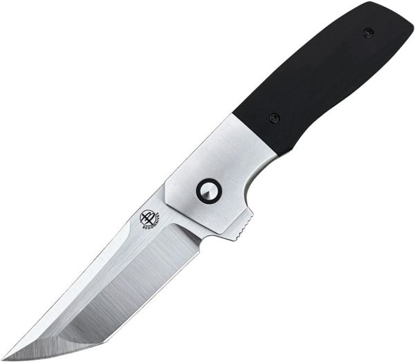 Begg Knives Seishin Bolster Lock Black G10 Folding Knife VG-10