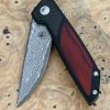 Begg Knives Diamici Linerlock Damascus Steel Folding Knife G10