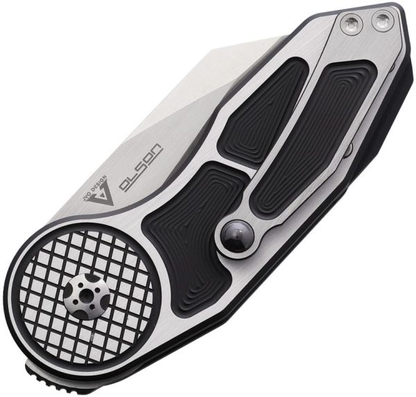 Begg Knives Micro Burst Button Lock Folding Knife VG-10 Black