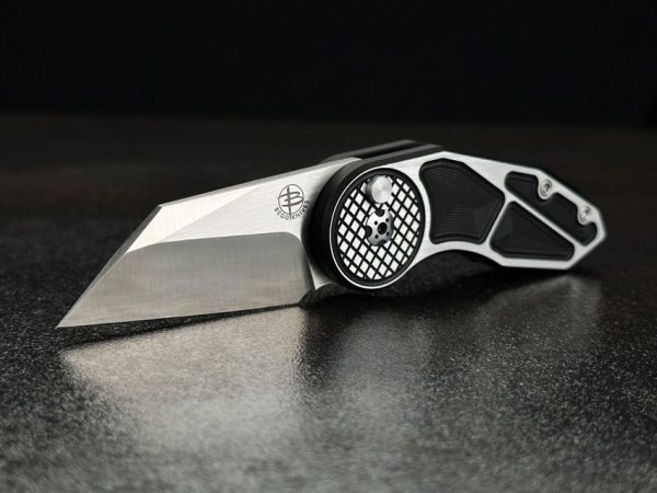 Begg Knives Micro Burst Button Lock Folding Knife VG-10 Black