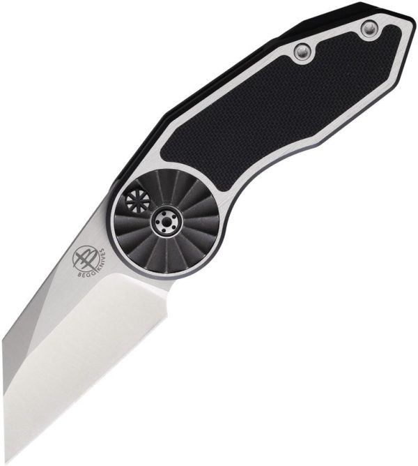 BG061.jpg Begg Knives Micro Burst Button Lock Folding Knife VG-10 Wharncliffe