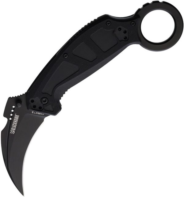 BH15G3201BK.jpg Blackhawk Gara 3 Karambit Black D2 Steel Folding Knife