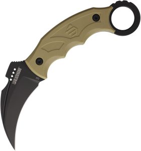 Blackhawk Garra Folding Karambit - Tan G10