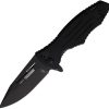 Blackhawk Hornet Linerlock Folding Knife D2 Steel Black G10