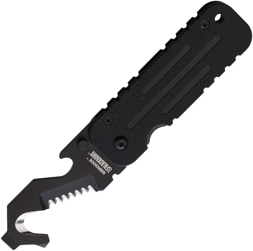 Blackhawk Hawkhook Compact Folding Survival Tool, 3.25" Closed, Black