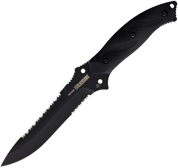 Blackhawk Nightedge Fixed Blade D2 Steel Tactical Knife