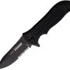 BH15PM211BK.jpg Blackhawk Point Man Linerlock Assisted Opening Folding Knife D2