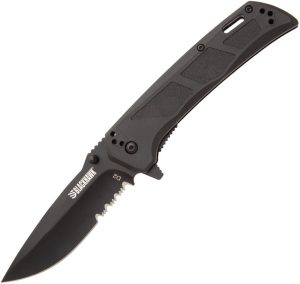 BHBB411BK.jpg Blackhawk Bunker Buster Linerlock Black D2 Folding Knife
