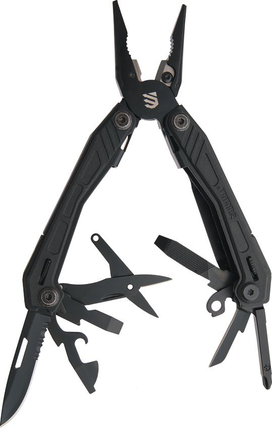 Blackhawk EDC Multi-Tool Black Zytel 13-in-1 Folding Pliers
