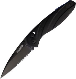 Blackhawk Officer Carry Slide Lock Folding Knife D2 Steel Black