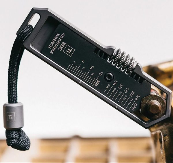 Big Idea Design Ti EDC Wrench Titanium Multi Tool 25 Sizes