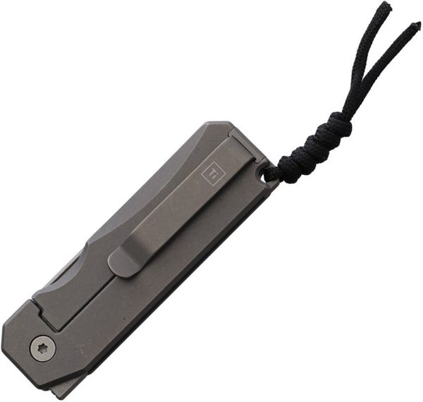 Big Idea Design Ti Utility Framelock Gray Titanium Folding Knife