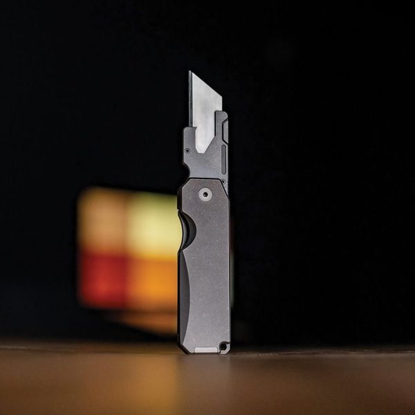Big Idea Design Ti Utility Framelock Gray Titanium Folding Knife