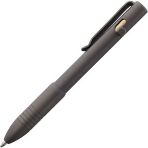 BIG005TSW.jpg Big Idea Design Bolt Action Pen Ti Titanium Tactical Pen