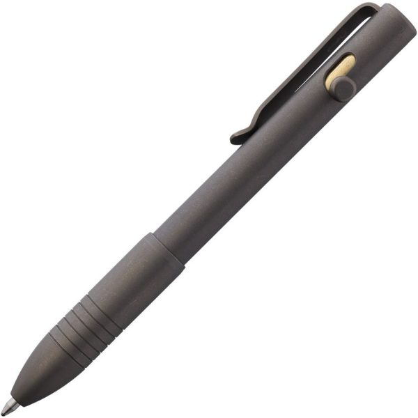BIG005TSW.jpg Big Idea Design Bolt Action Pen Ti Titanium Tactical Pen