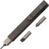 Big Idea Design Bit Bar Inline Multi-Tool, Titanium w/ S2 Steel Bits