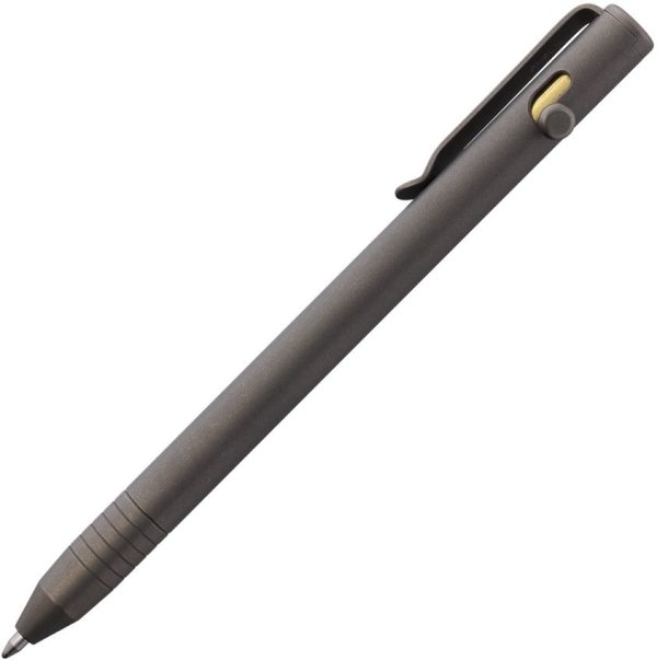 Big Idea Design Slim Bolt Action Pen Ti Titanium Tactical EDC