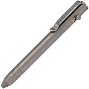 Big Idea Design Base Line Bolt Pen Stonewash Titanium