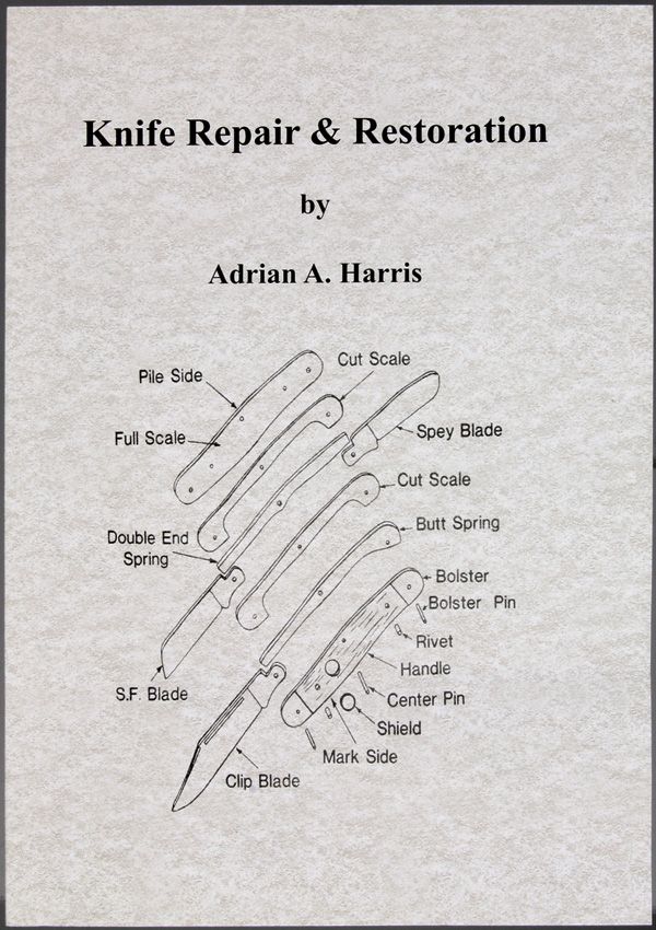 Books Knife Repair and Restoration Technical Manual