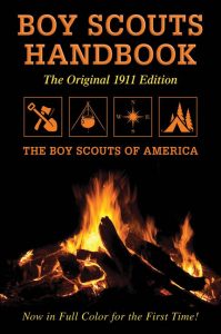 BK255.jpg Books Boy Scouts Handbook Original 1911 Edition Reprint