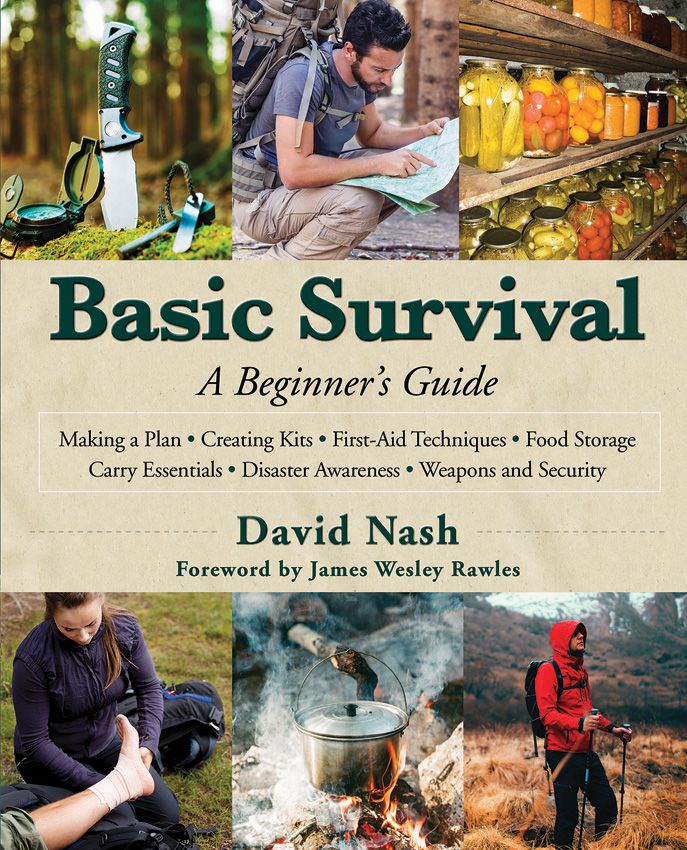 David Nash Basic Survival Beginners Guide Hardback Book