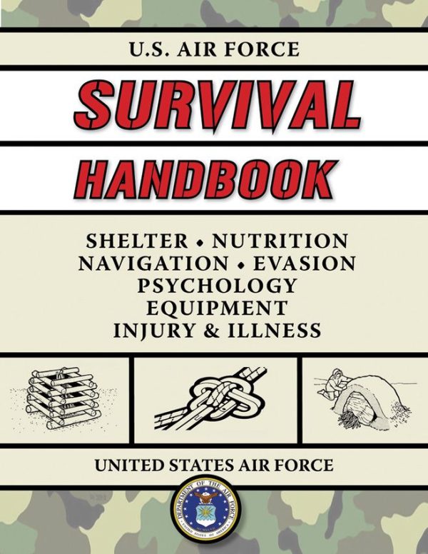 US Air Force Survival Handbook - 578-Page Comprehensive Guide