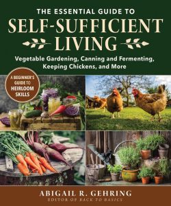 BK432.jpg Self-Sufficient Living by Abigail R. Gehring - Homesteading Skills Guide