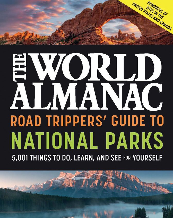 Books Almanac to National Parks Road Trippers Guide 5001 Things to Do